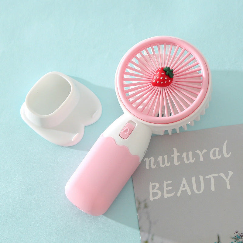 Women's portable handheld fan with flexible design Kalsten
