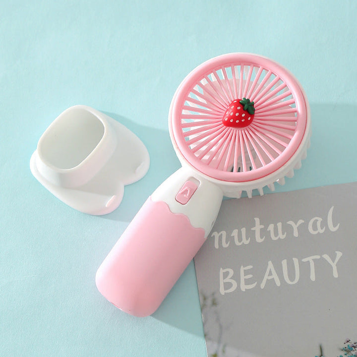 Women's portable handheld fan with flexible design Kalsten