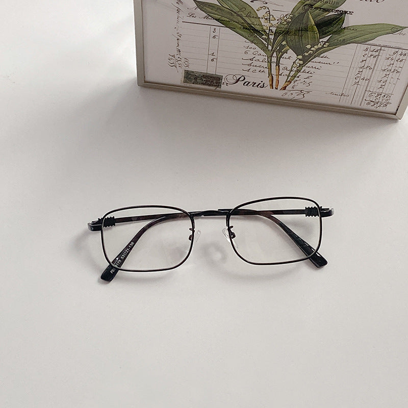 Fashionable glasses with square frame Kalsten