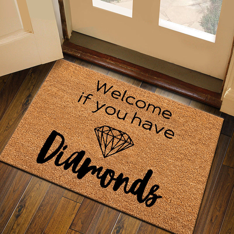 Personalized Holiday Welcome Mat Kalsten
