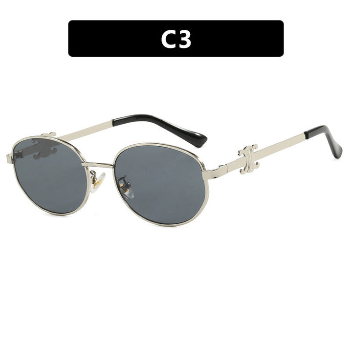 Women's stylish designer sunglasses with elegant metal frame Kalsten
