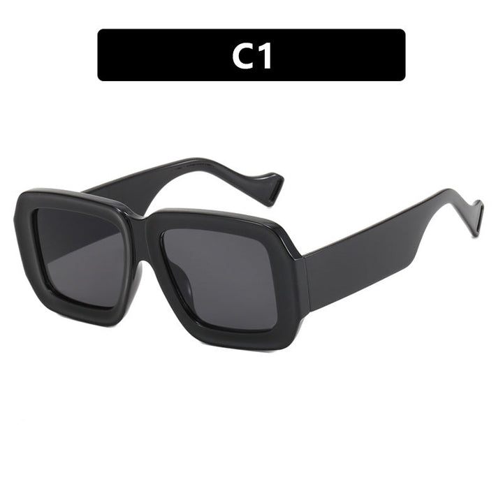 Women's fashionable sunglasses with square design and chic pattern Kalsten