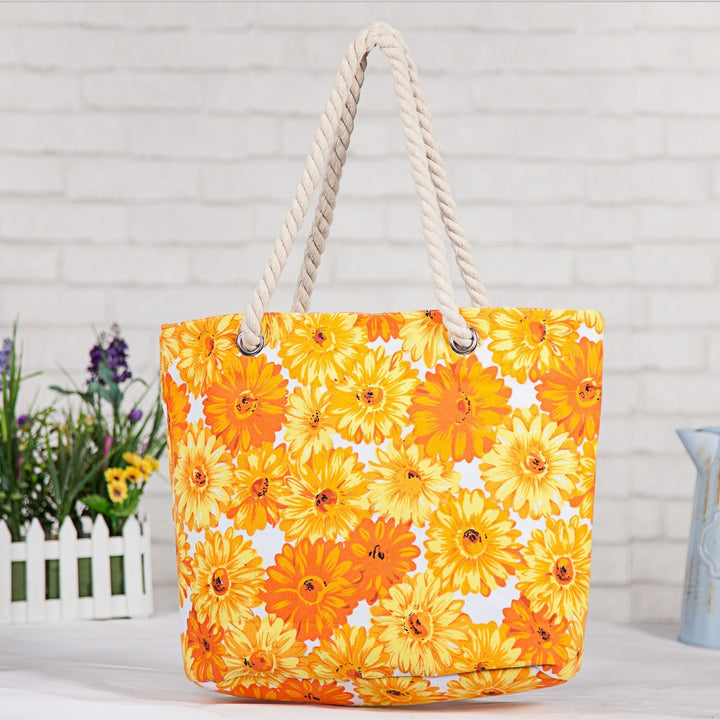 Large floral patterned beach bag Kalsten