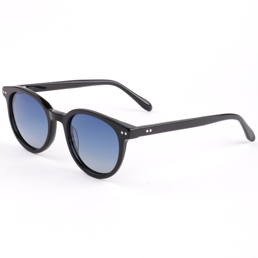 Women's fashionable sunglasses with an elegant, transparent frame and high-grade UV protection Kalsten