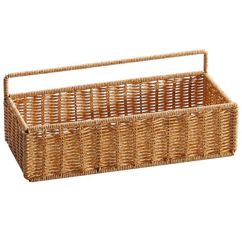 Unisex storage basket with practical carrying handle Kalsten
