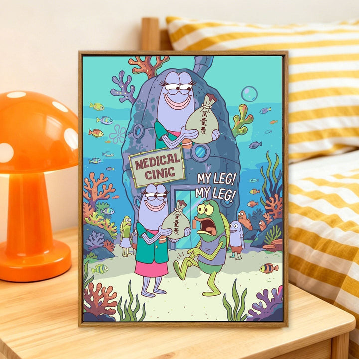 Cartoon Themed Art Print Kalsten