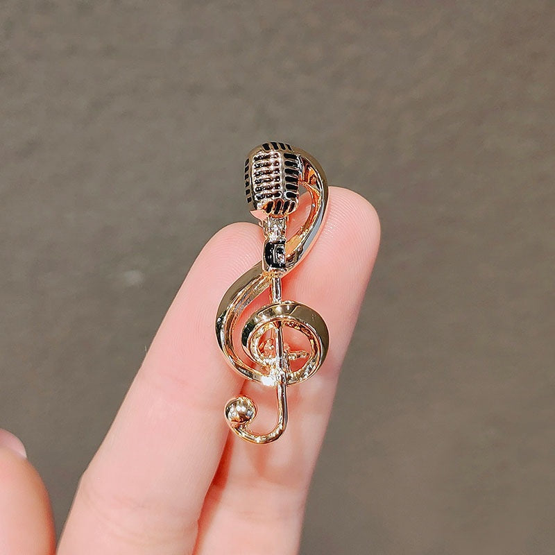 Musical Notes Brooch Kalsten
