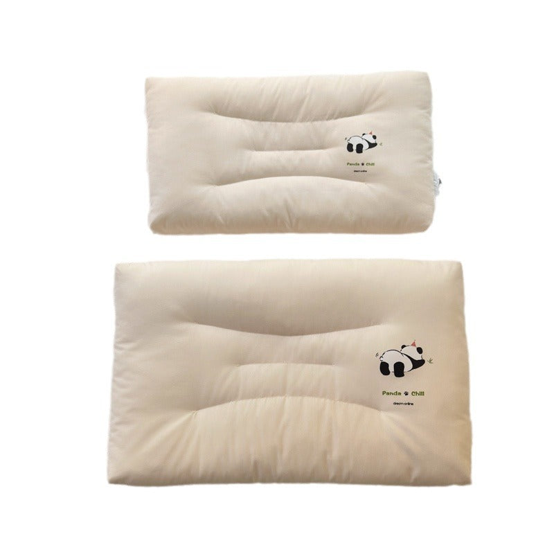 Women Ergonomic Pillow with Playful Panda Design Bowlift