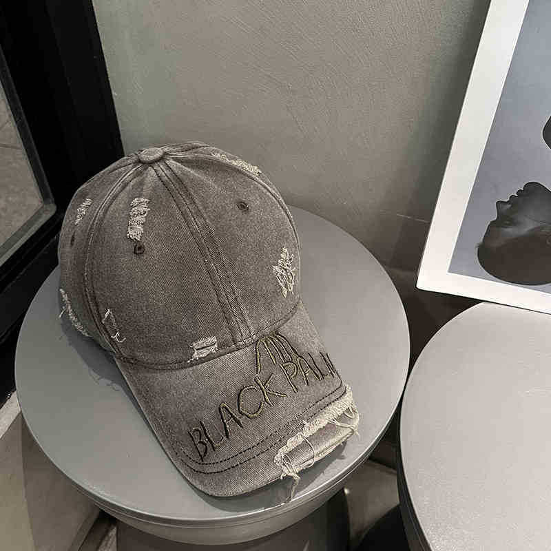 Women's Distressed Denim Baseball Cap Kalsten 1784188369