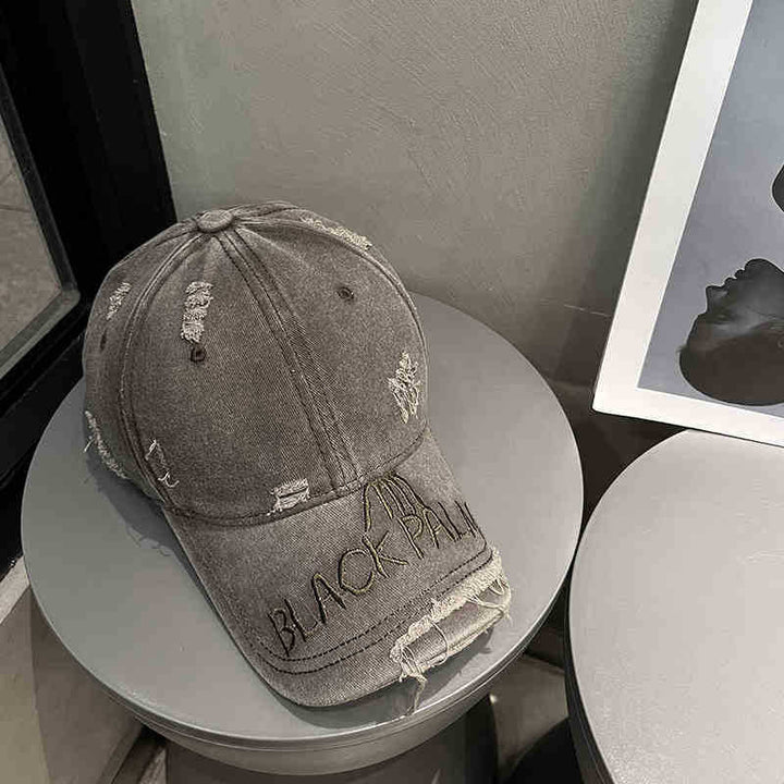 Women's Distressed Denim Baseball Cap Kalsten 1784188369