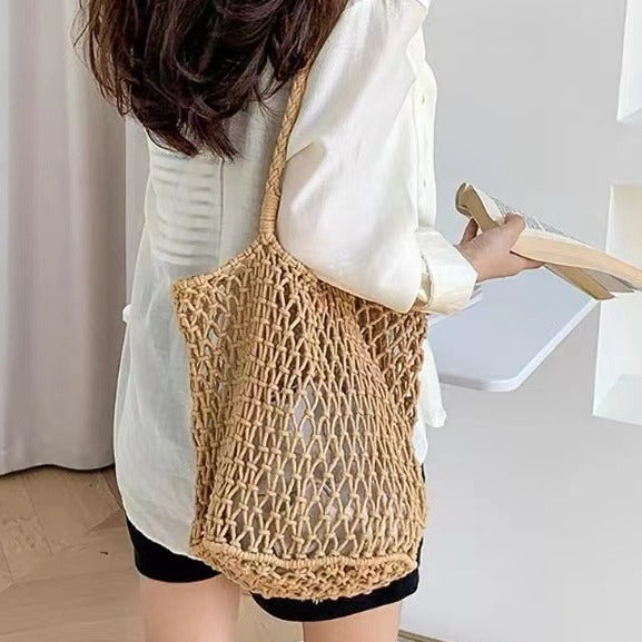 Hand-knotted shopping bag Kalsten