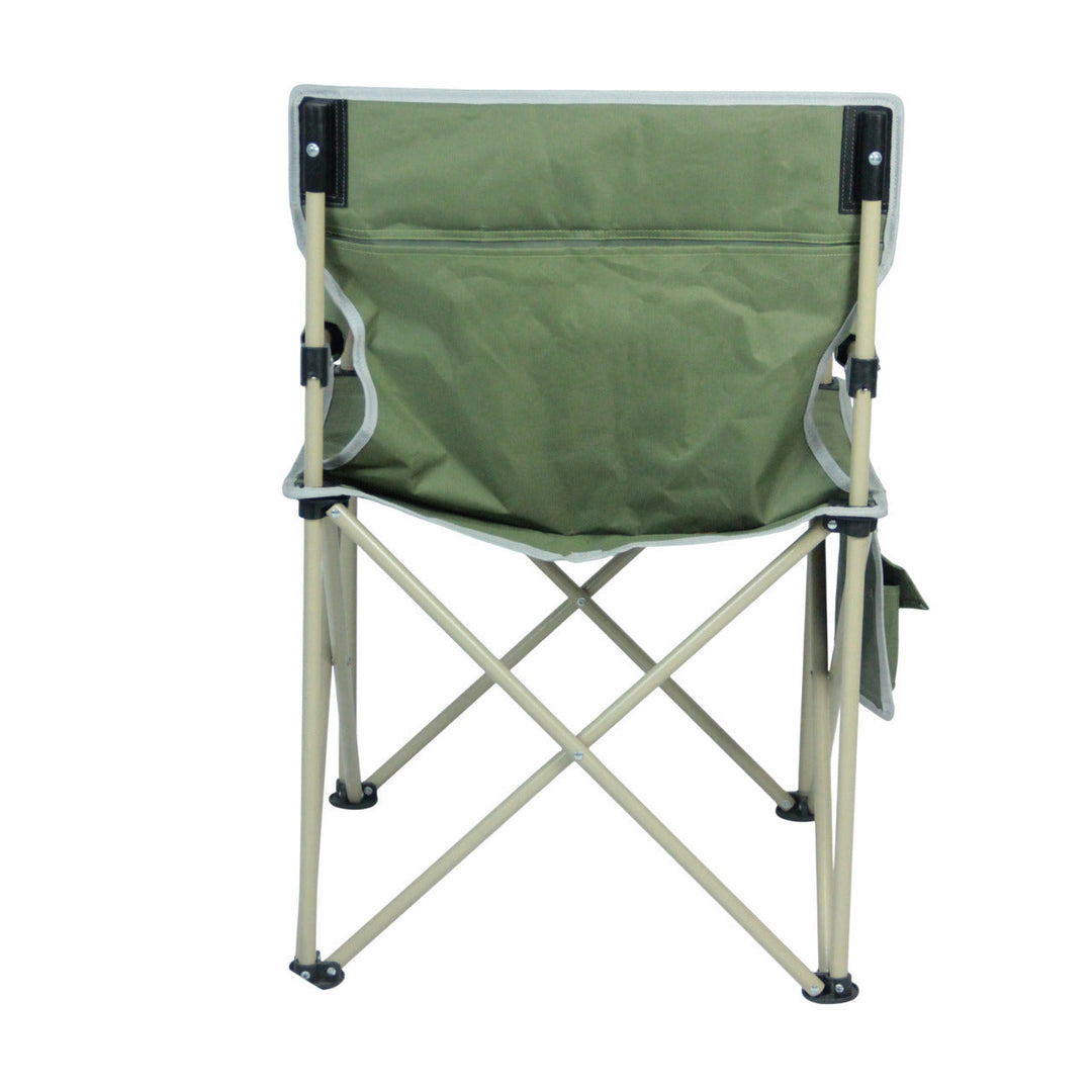 Folding chair with integrated cup holder and carrying bag Kalsten