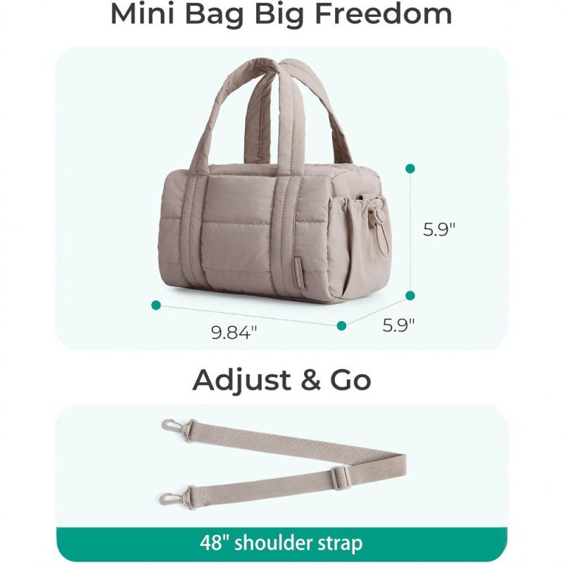 Quilted Multi-Functional Handbag Acalora