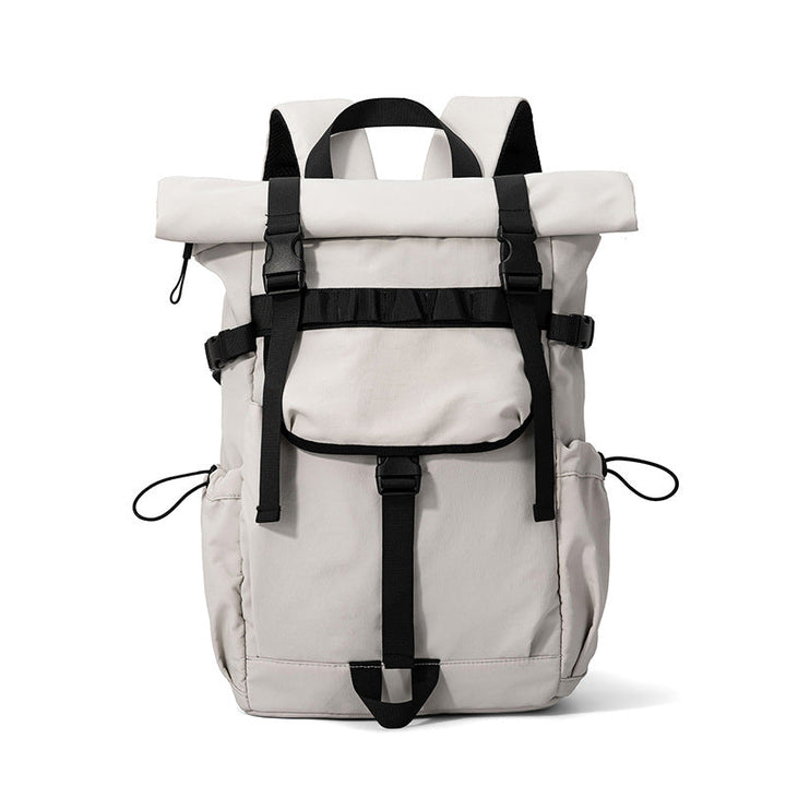 Urban Backpack with Flexible Roll Closure and Versatile Compartments Kalsten