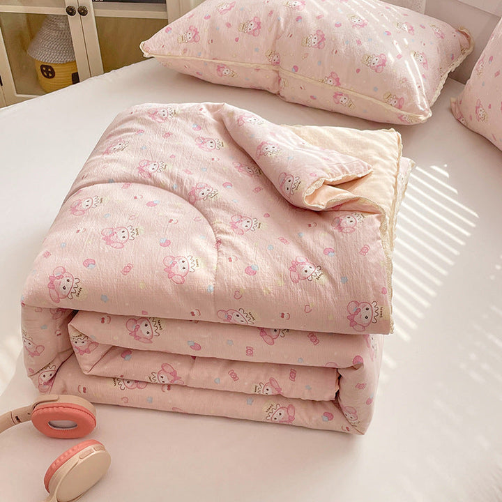 Ladies comfort duvet with delicate floral pattern and high-quality filling Kalsten