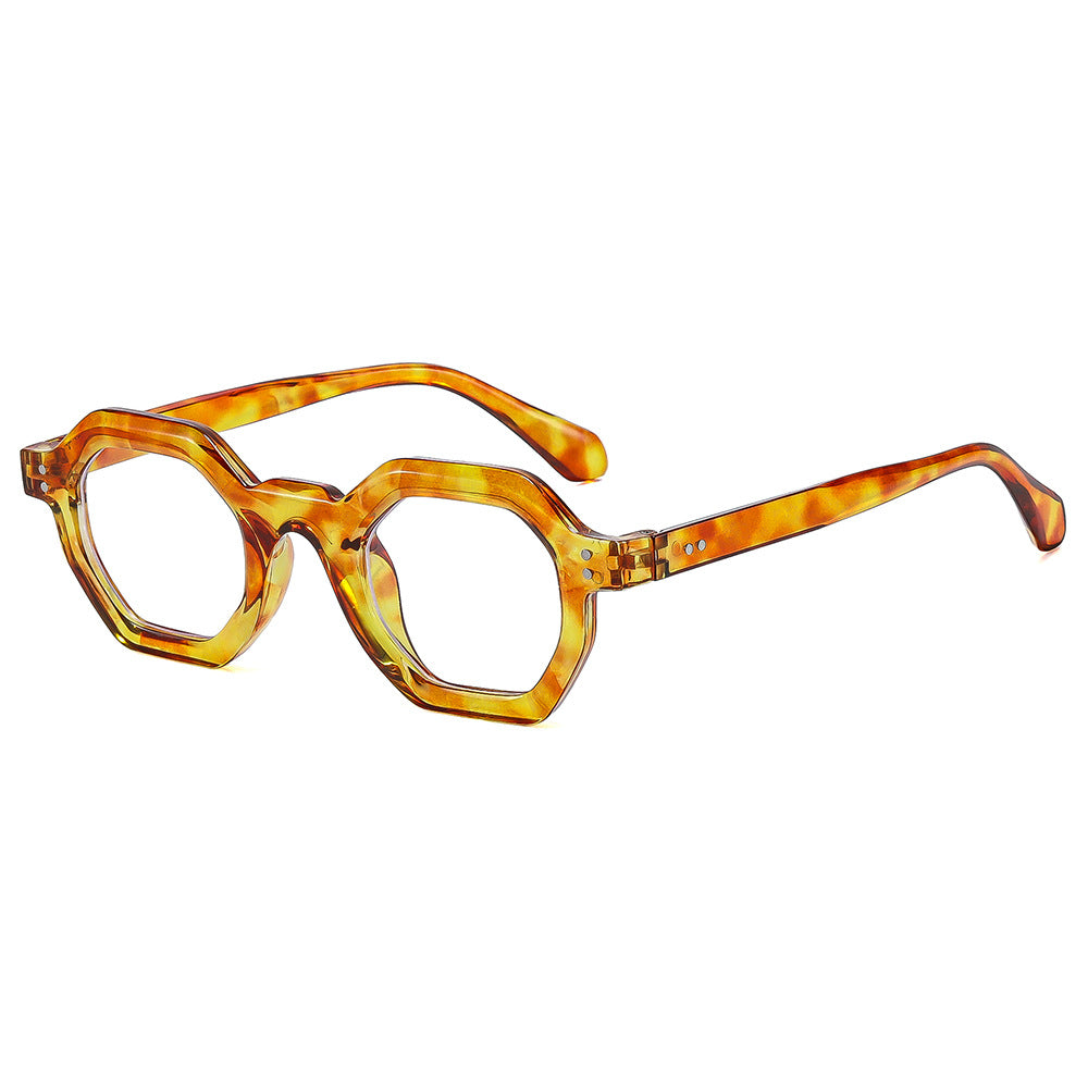 Women's octagonal sunglasses with stylish pattern and UV protection Kalsten