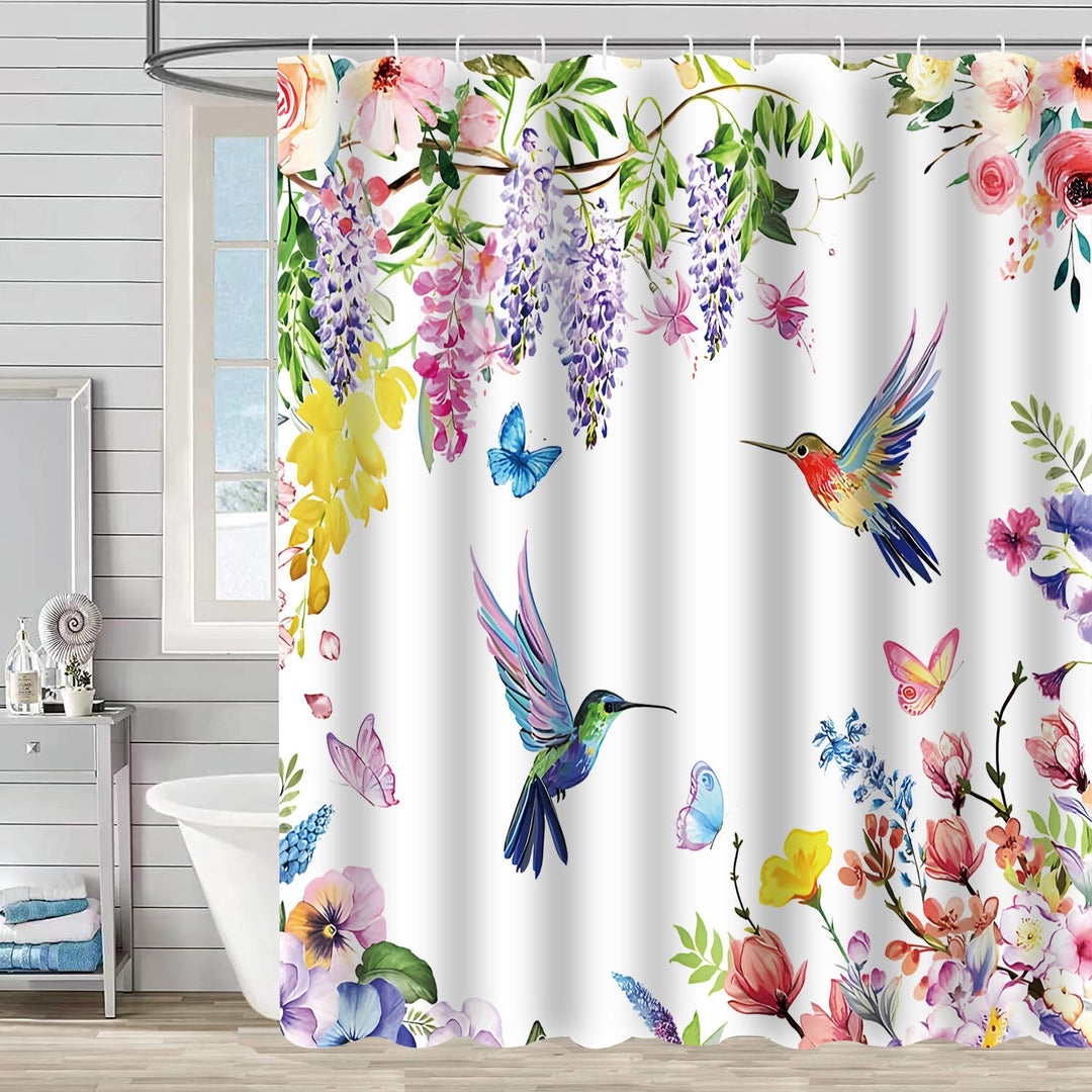 Nature-Inspired Shower Curtain Kalsten