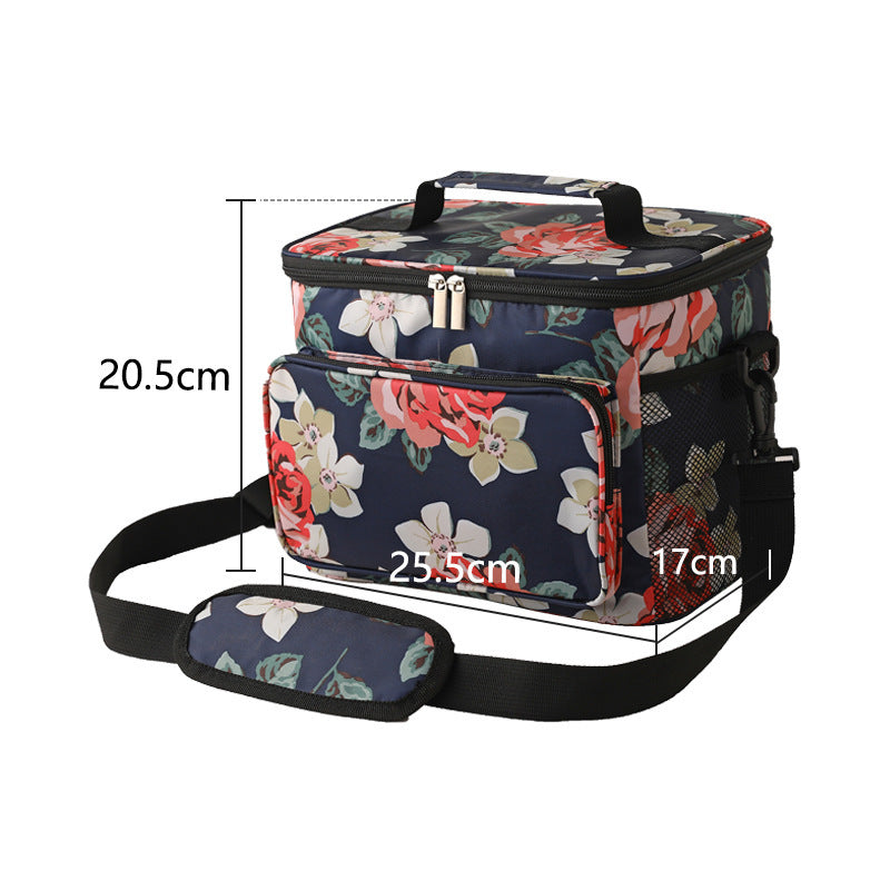 Women Insulated Cooler Bag with Multiple Compartments Kalsten