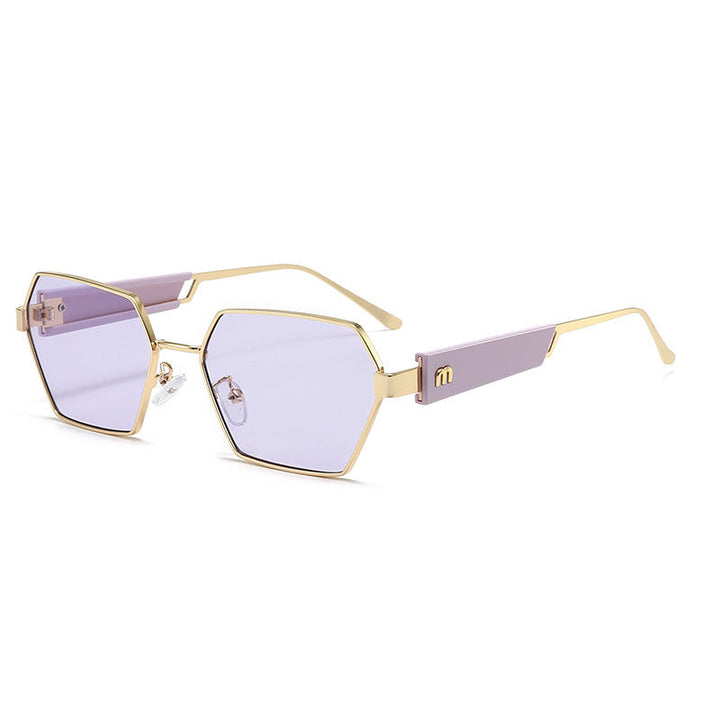 Women's Hexagon Sunglasses with Luxurious Metal Accents Kalsten