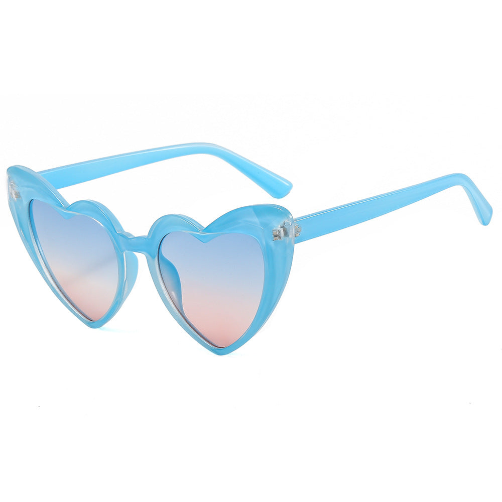 Women's fashionable heart sunglasses with UV protection Kalsten