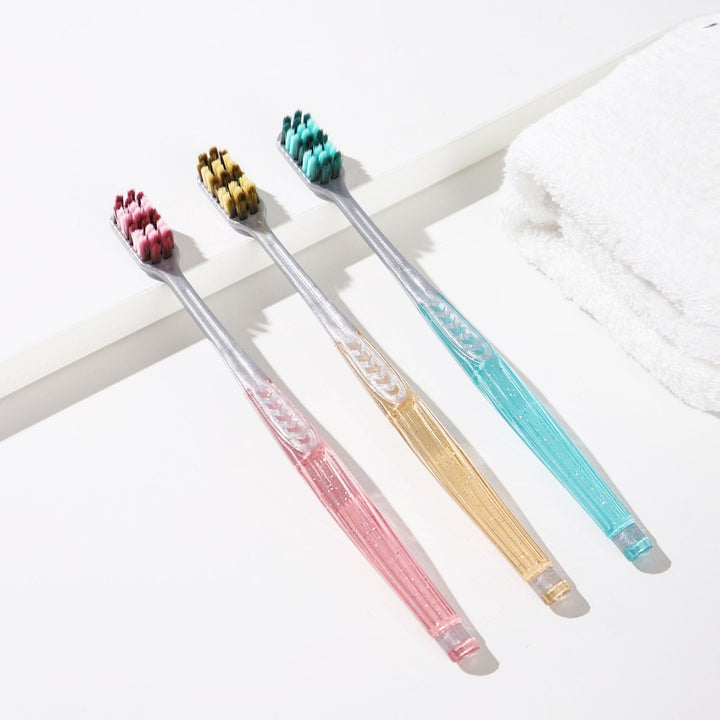 Ultra-Soft Triple-Head Bristle Toothbrush Set Kalsten