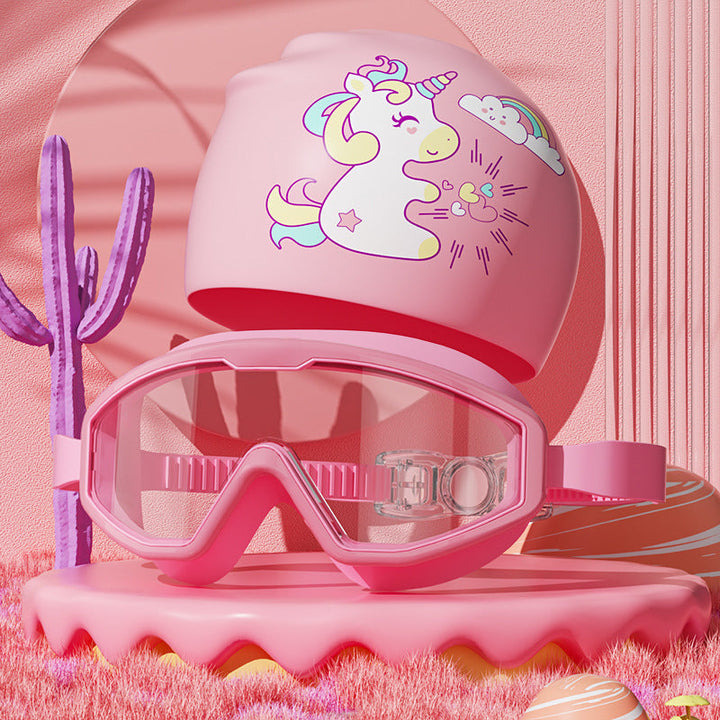Kids Unicorn-Themed Swimming Goggle Set Kalsten