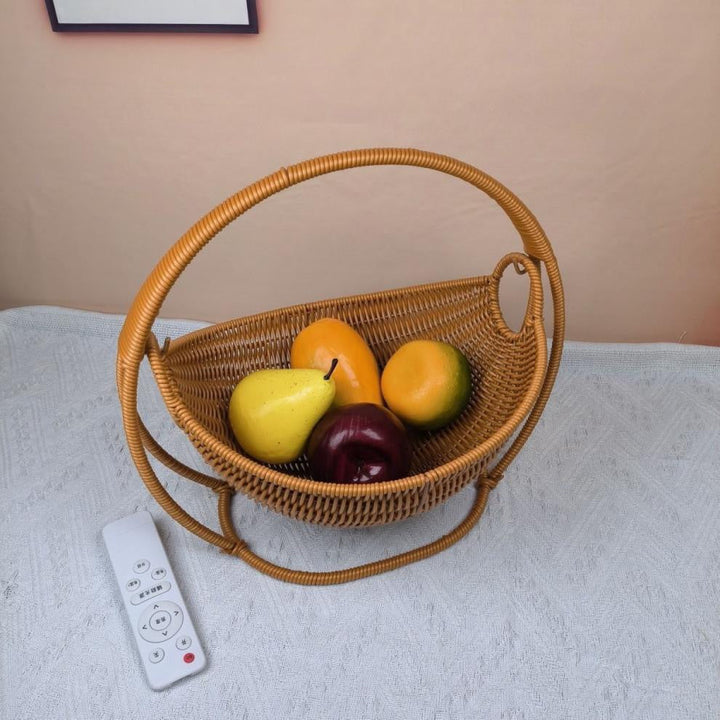 Unisex Designer Storage Basket with Elegant Handles Kalsten