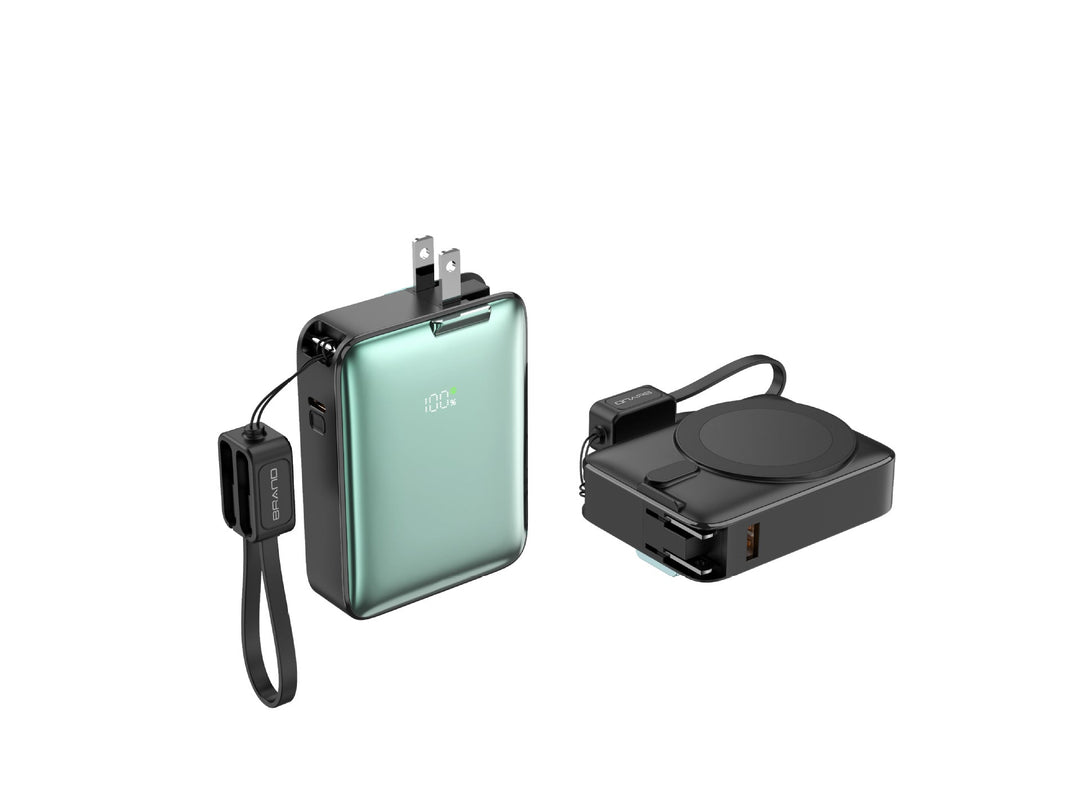 Multifunctional chargers with integrated cable management Kalsten