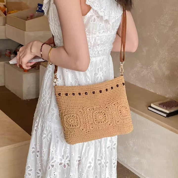 Handbag with Fine Crochet Patterns Kalsten
