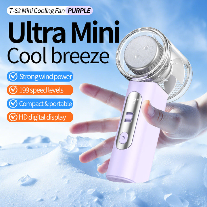 Women's Portable Mini Wind Cooler with HD Display Kalsten