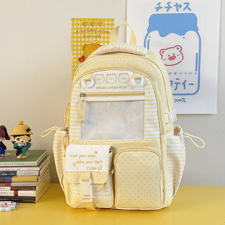 Cute Character Design School Backpack