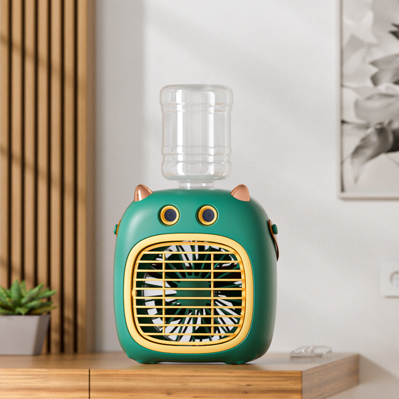 Ladies portable mini cooler with fan Kalsten