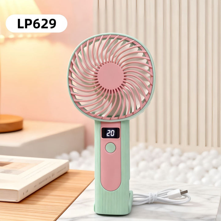 Women's portable hand fan with cute rabbit design Kalsten
