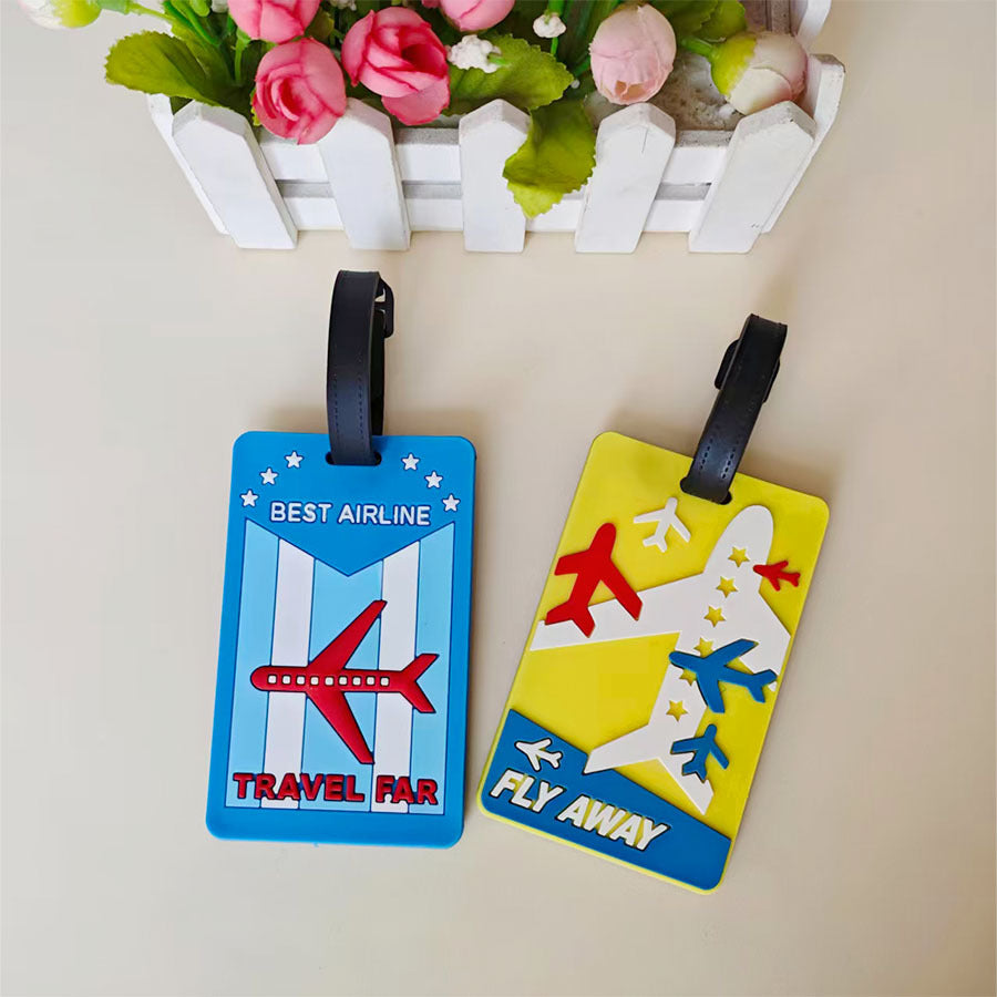Unisex Luggage Tag with Innovative Air Travel Design Kalsten