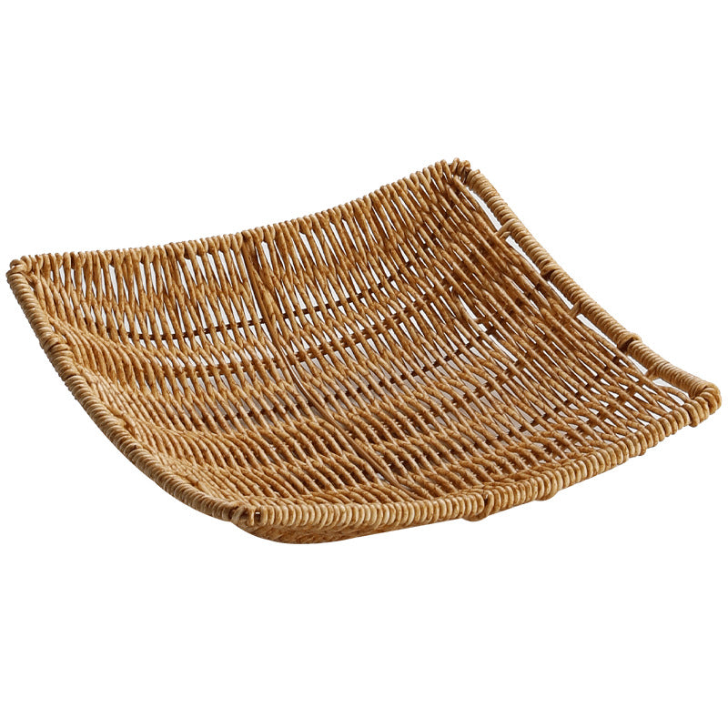 Handwoven Decorative Serving Basket Kalsten