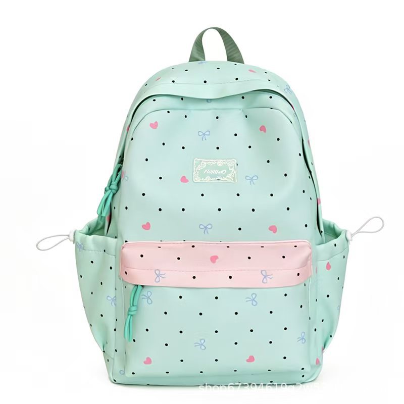 Decorative Polka Dot Backpack Kalsten