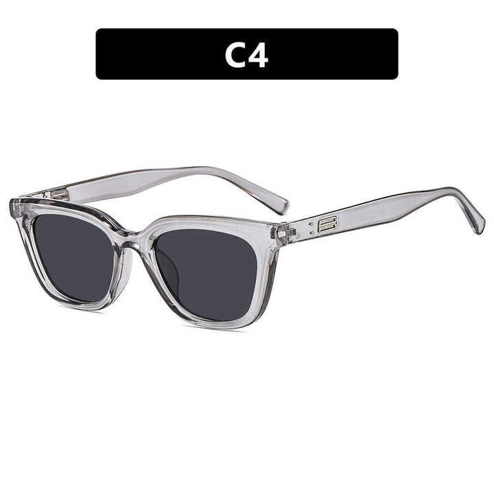 Ladies Cat-Eye Sunglasses with modern, slightly curved frame Kalsten