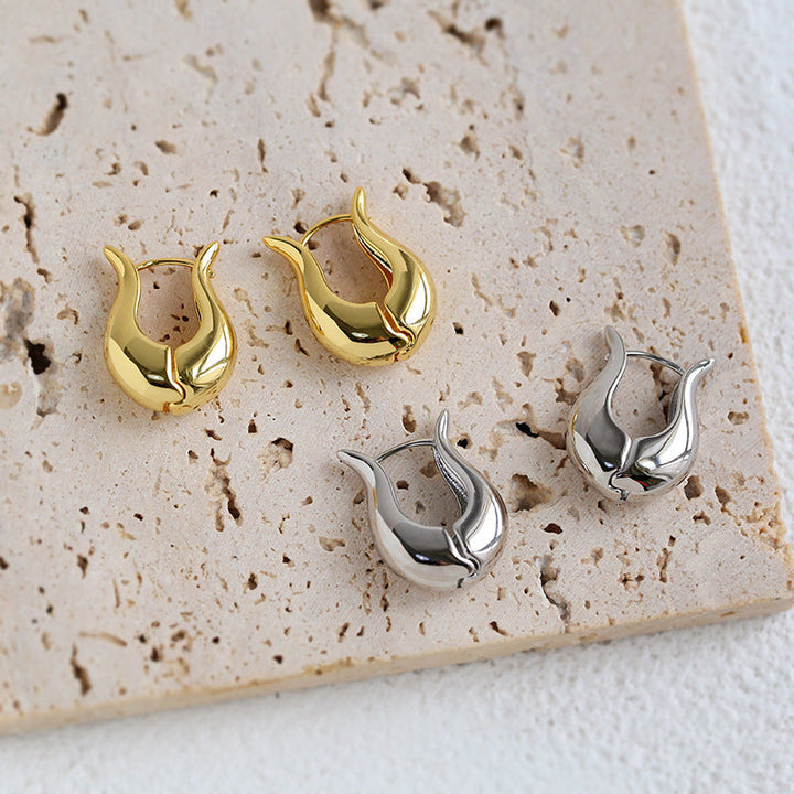 Fashionable earrings made of high-quality stainless steel Kalsten