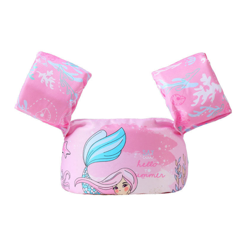 Women's Inflatable Swim Aid with Colorful Flamingo Design Kalsten