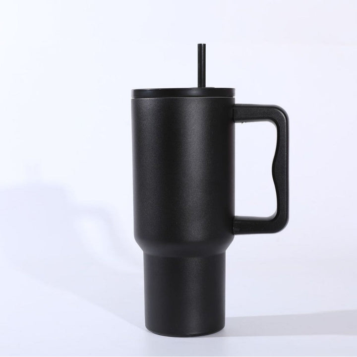 Ladies insulated mug with handle and straw Kalsten