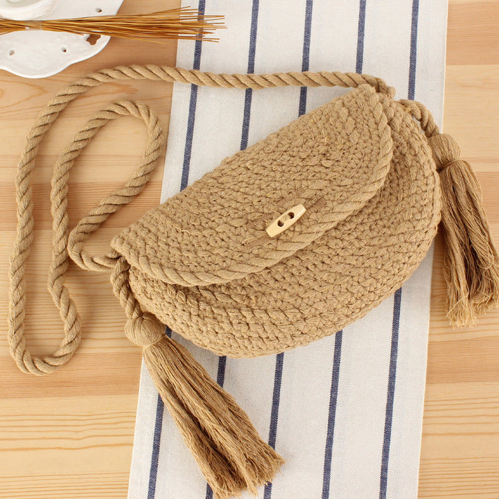 Handbag with stylish tassels Kalsten