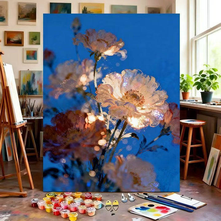 Floral Fantasy Paint by Numbers Art Kit Kalsten