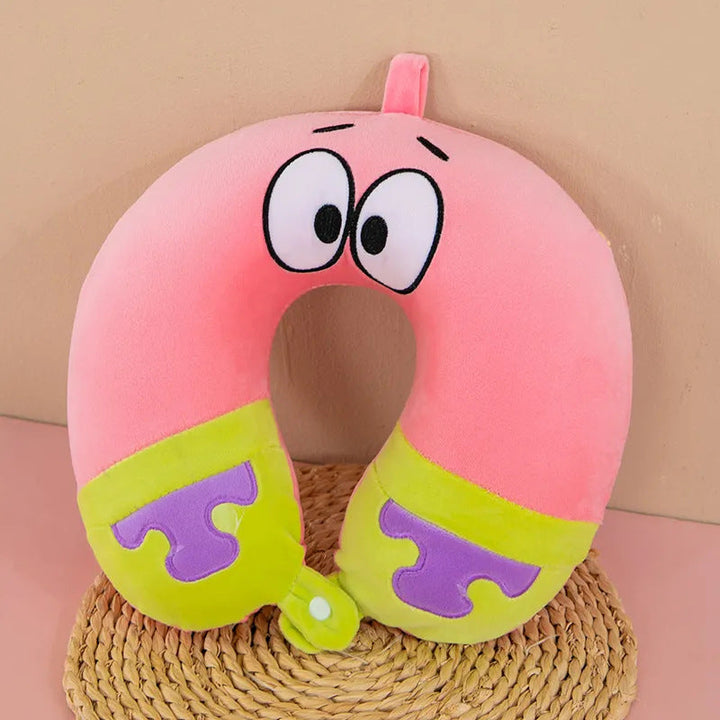 Unisex Neck Support Pillow with Cute Animal Design Kalsten
