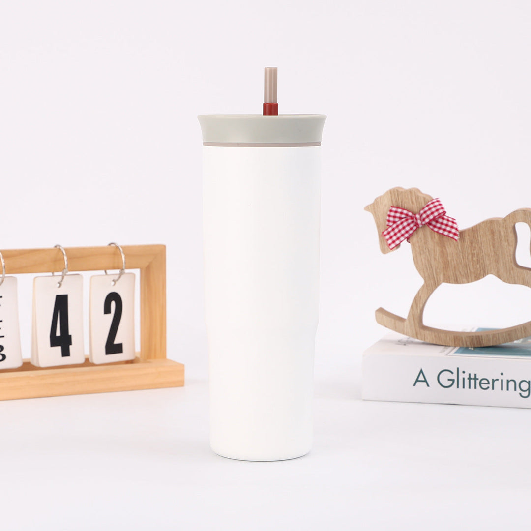 Ladies Insulated Drinking Cup with Flexible Straw Kalsten