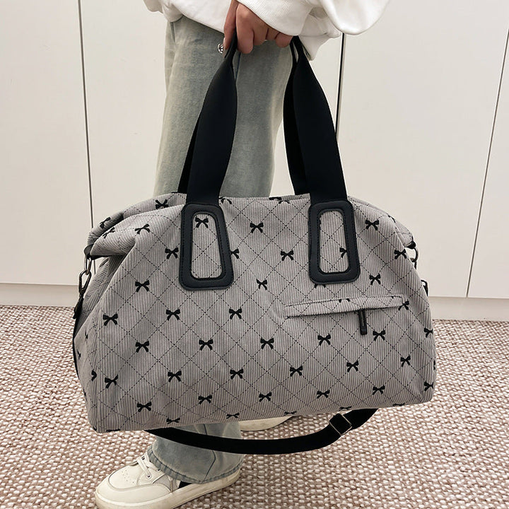 Tote bag with fruity design and multifunctional compartments Kalsten