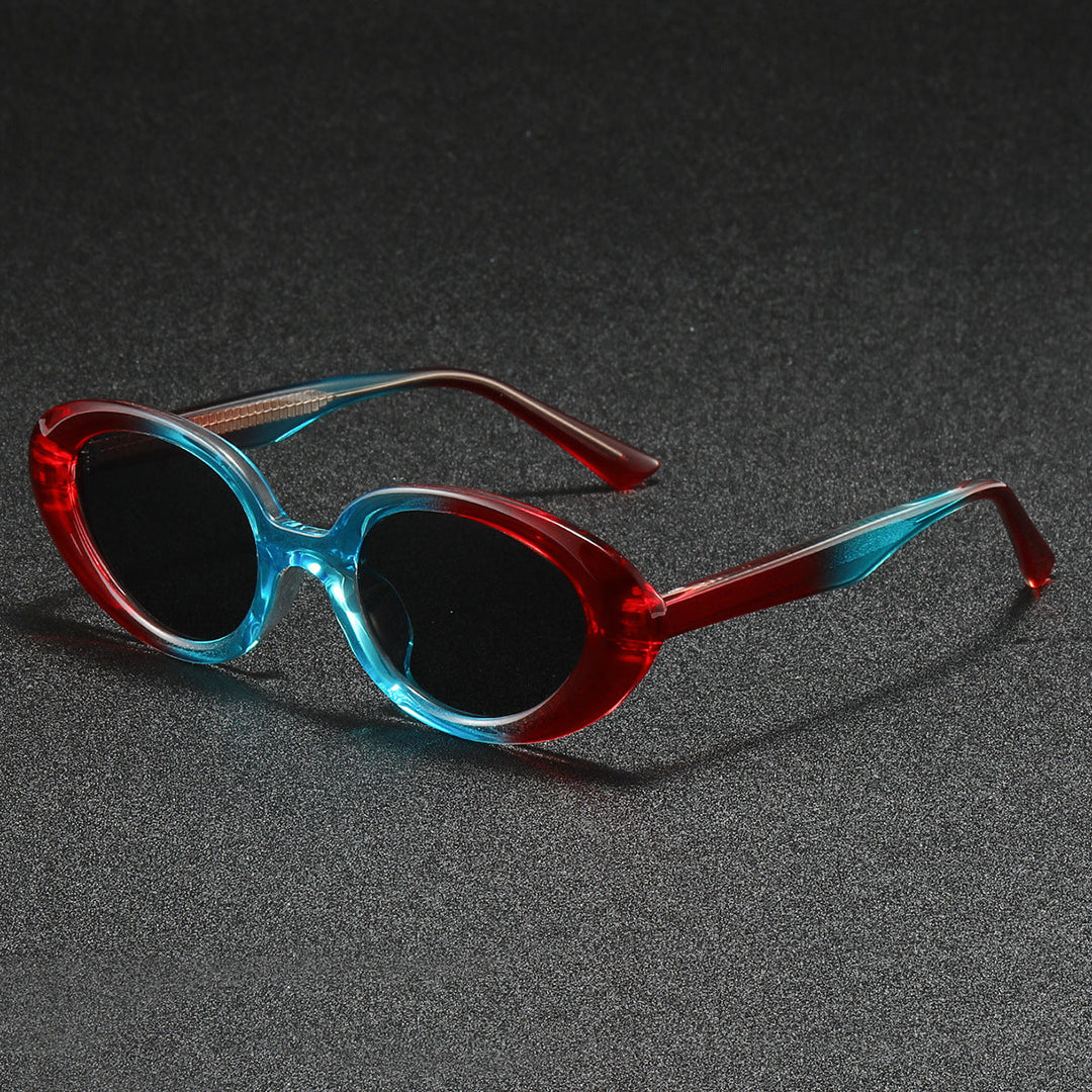Ladies fashionable sunglasses in elegant, oval design Kalsten