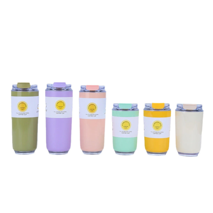 Ladies modern stainless steel coffee mug with insulating effect Kalsten