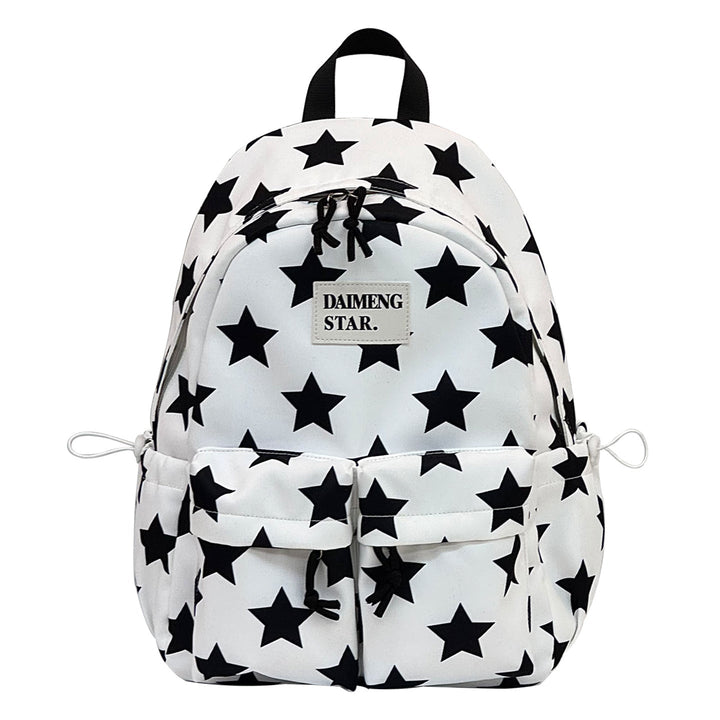Star-Patterned Casual Backpack Kalsten