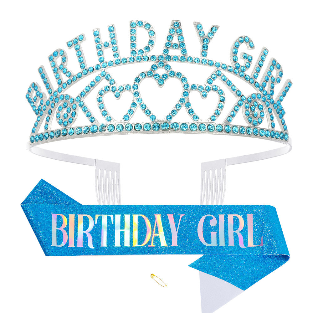 Women's Birthday Crown and Band Kalsten