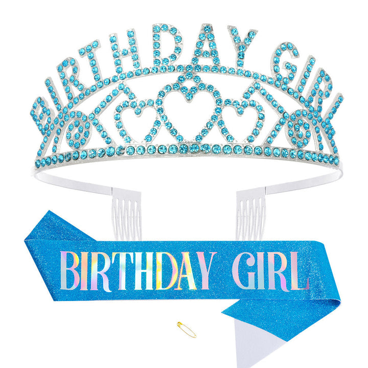 Women's Birthday Crown and Band Kalsten